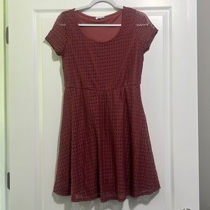 Dark pink dress size medium brand new never worn without tags